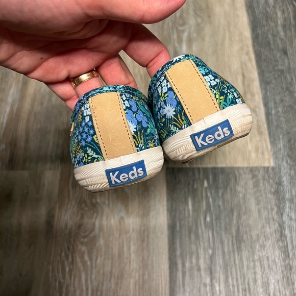Keds x Rifle Paper Co Collab Sneakers Floral Size 7.5 - Picture 8 of 9